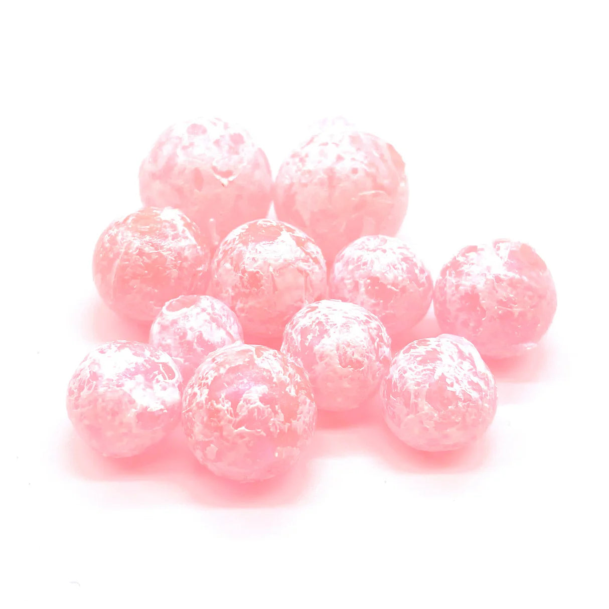 BnR Tackle Soft Beads Mottled Pink
